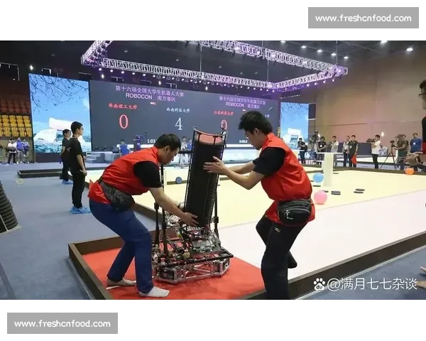 《精彩机器人对抗赛：智能科技与未来竞技的完美碰撞》
